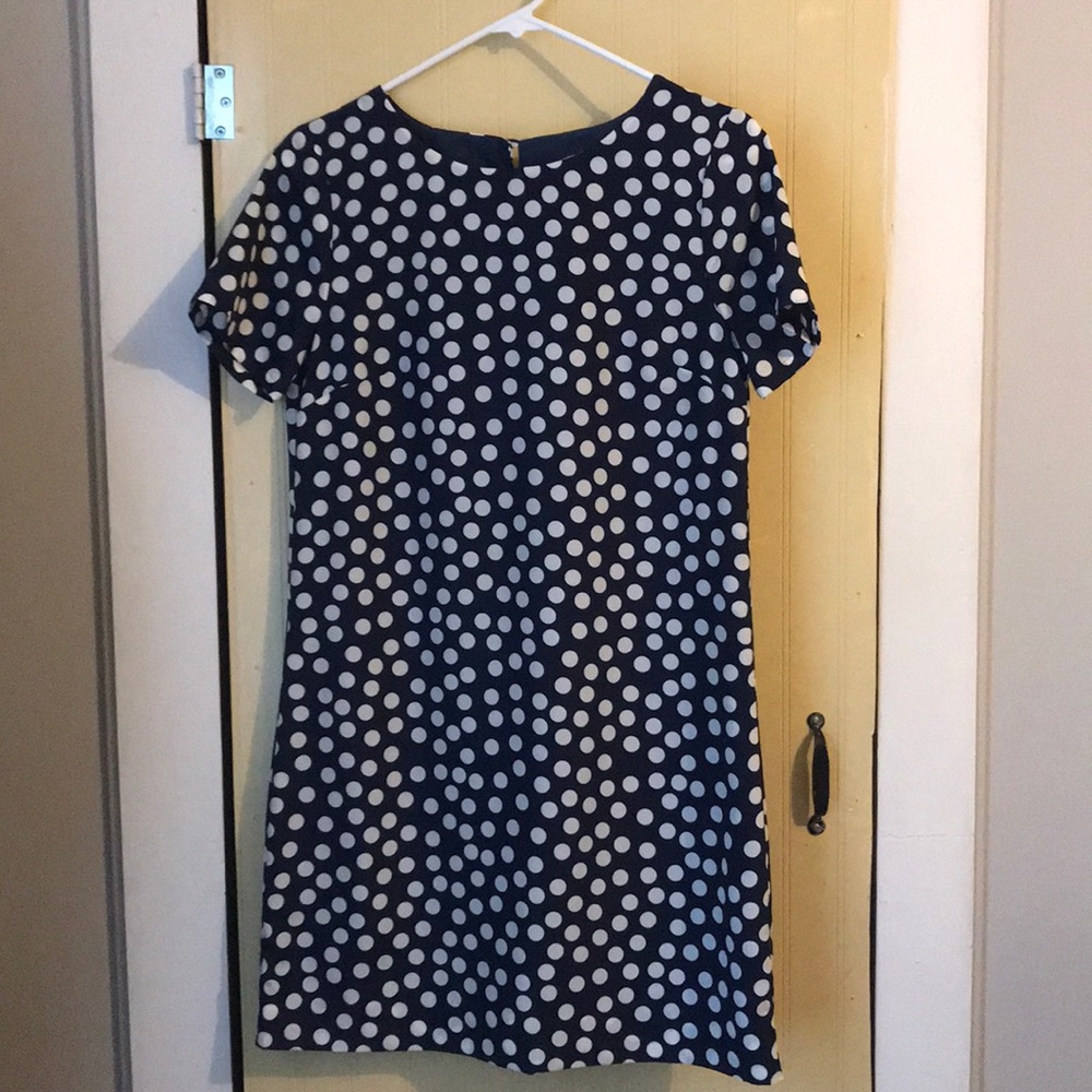 J.Crew Polka Dot Shift Dress